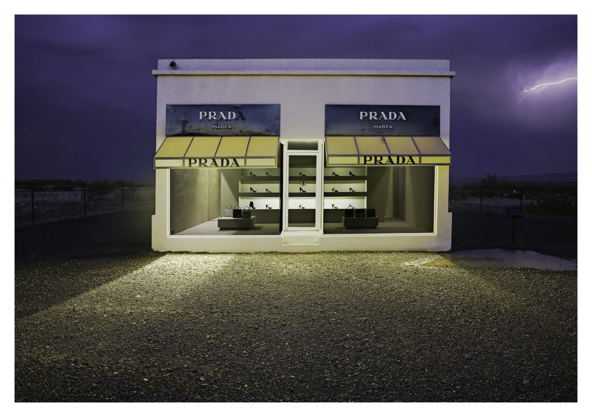 A Prada Store in the Middle of No Where